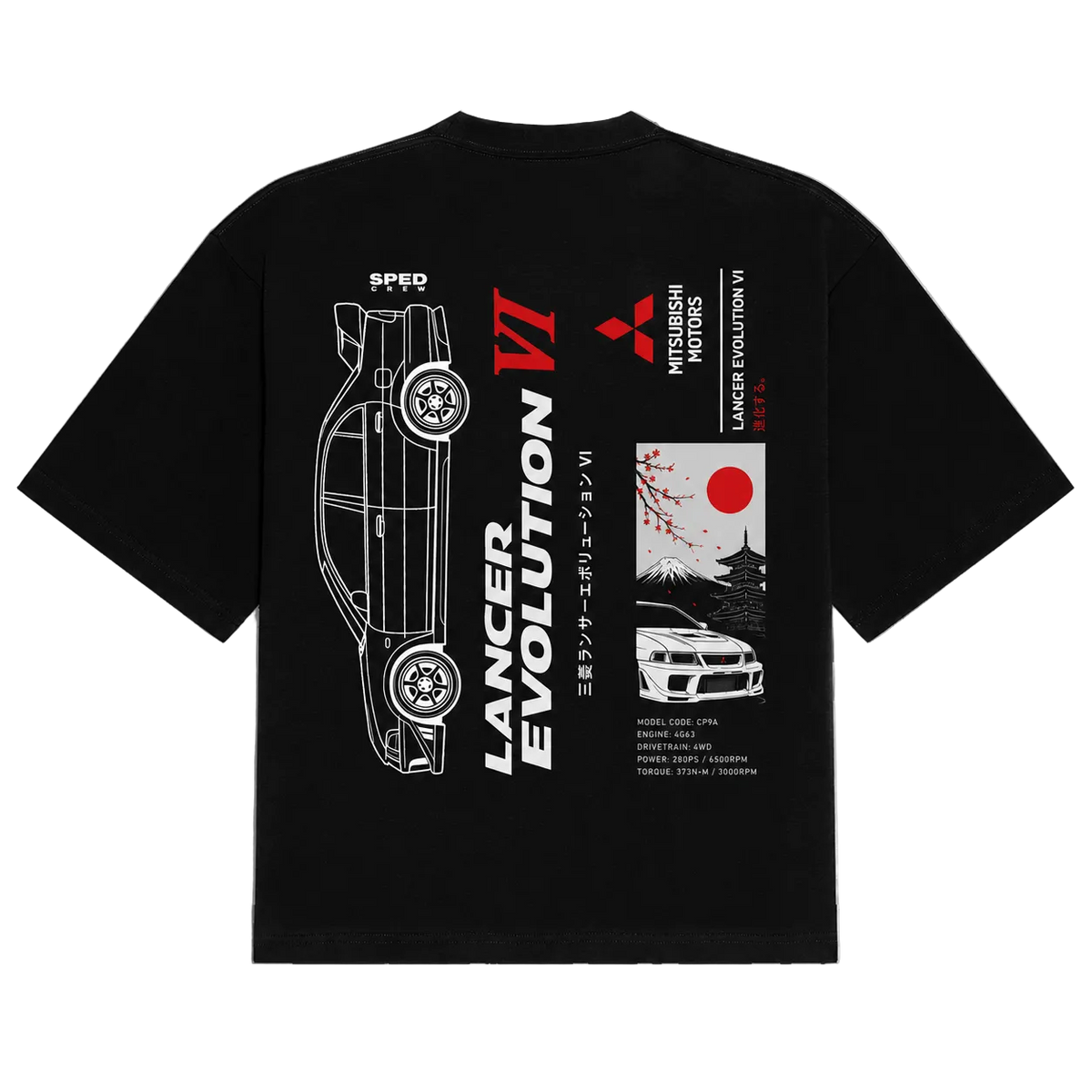 Evo 6 Spec Tee