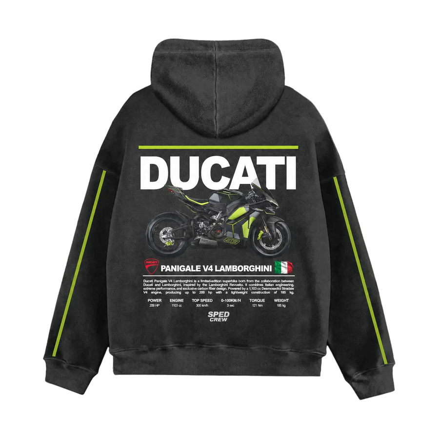 Panigale Lambo V4 Moto Hoodie