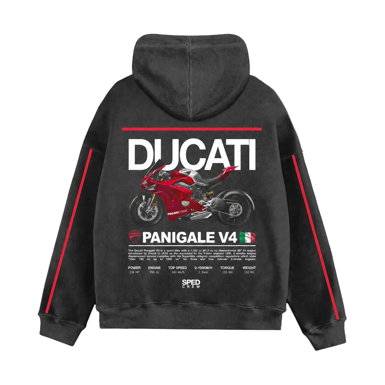 Panigale V4 Moto Hoodie