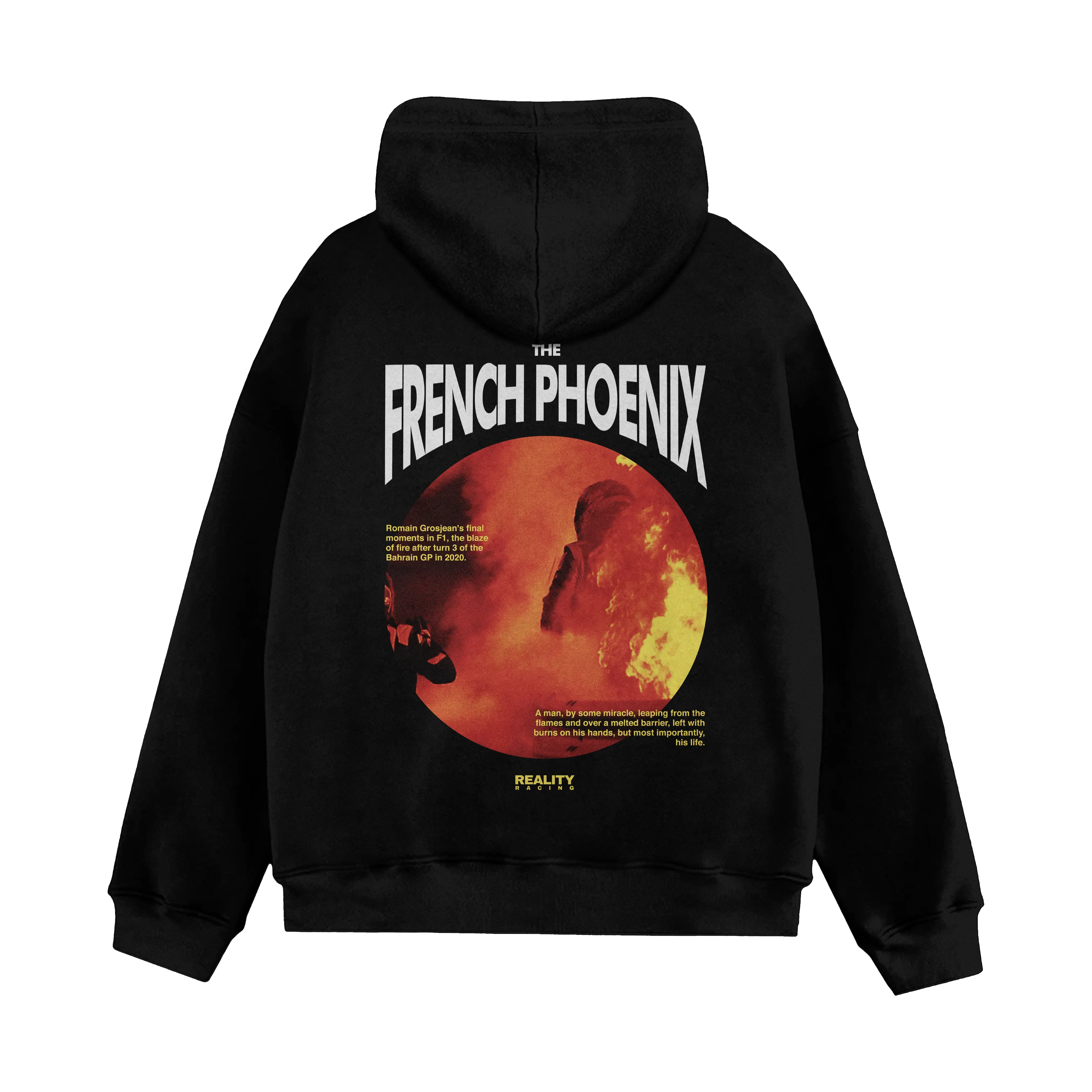 Grosjean French Phoenix Hoodie